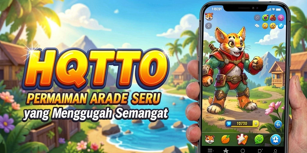 Tampilan gameplay menarik di HQTOTO dengan berbagai level seru.