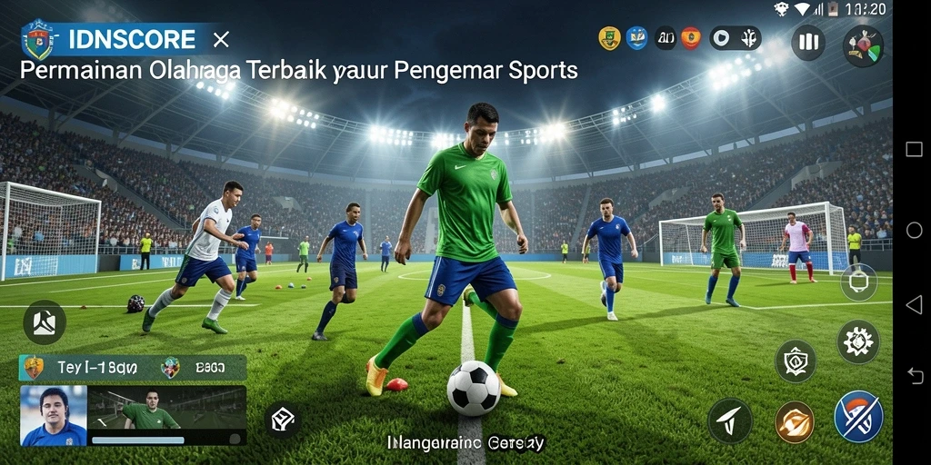 Tampilan gameplay menarik dari IDNSCORE yang penuh aksi.