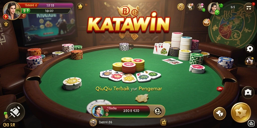 Tampilan gameplay seru dan interaktif KATAWIN.
