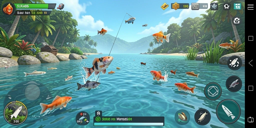 Pengalaman bermain memancing yang mendebarkan di <strong>SUKA86</strong>.