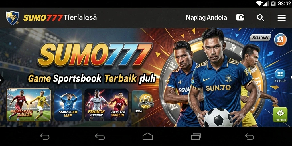 Tampilan menarik dari fitur taruhan olahraga di SUMO777.