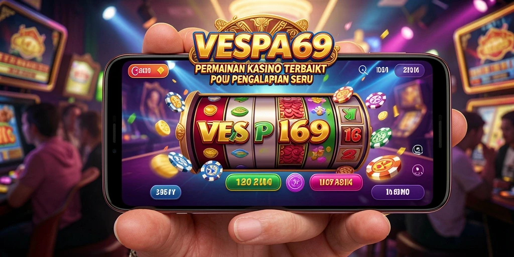 Tampilan menarik dari gameplay VESPA69 yang seru di kasino.
